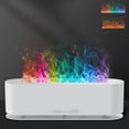 thumbnail image 1 of Colorful Flame Fire Diffuser Humidifier, 7 Colors Changing Oil Diffuser, Ultra-Quiet Aroma Essential Oils Aromatherapy Diffusers for Large Room, Bedroom, Office(Timeable, Waterless Auto off-150ml), 1 of 7
