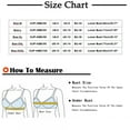 thumbnail image 3 of Swuxness Womens Comfortable Wireless Bra, Women's Push Up Bras, Women Plus Size Breathable Seamless Bra with Light Padding for Everyday Wear Pink, XXL, 3 of 4