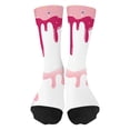 thumbnail image 2 of YAYUBA Kids Socks Novelty Funny Crew Ice Cream Socks for 7-12 Years Boys Girls Running Cycling, 2 of 5