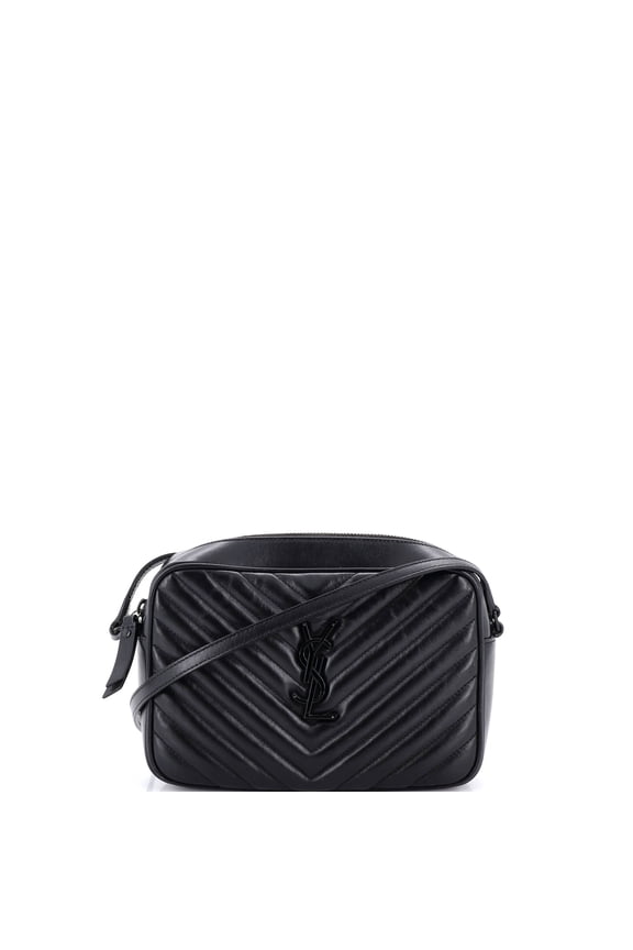 Pre-Owned Lou Camera Bag Matelasse Chevron Leather Small By Rebag