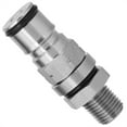 thumbnail image 3 of Gas Ball Lock Post 304 Stainless Liquid Ball Lock with Threaded Post Corny Gas Adapter Steel Beer Keg Ball Lock Adapter Post Pressure Relief Valve HomeBrew Accessory, 3 of 8