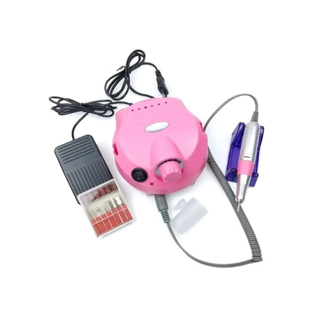 Juego De Arte De Uñas Lab.G Plataforma Eléctrica Rosa Pulidor Esmeril De Uñas