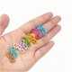 thumbnail image 3 of Nvzi Cadena extensible naranja de cuatro secciones, 50 piezas, 1,1 * 0,28 pulgadas, cadena extensible ajustable para joyería, cadena para hacer joyas DIY, cadena extensible para llaveros y pulseras., 3 of 5