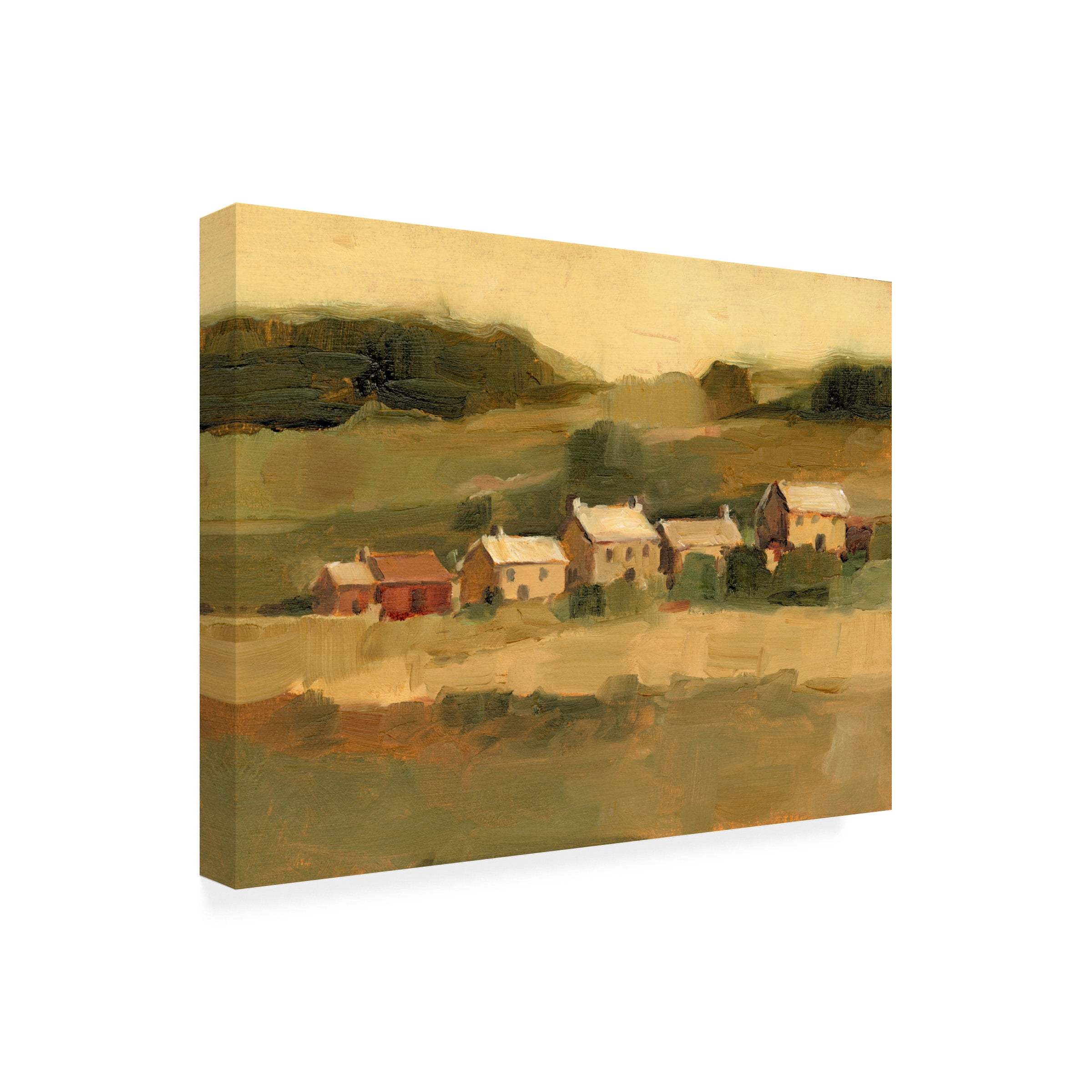 Ethan Harper 'Hillside Sunset I' Canvas Art