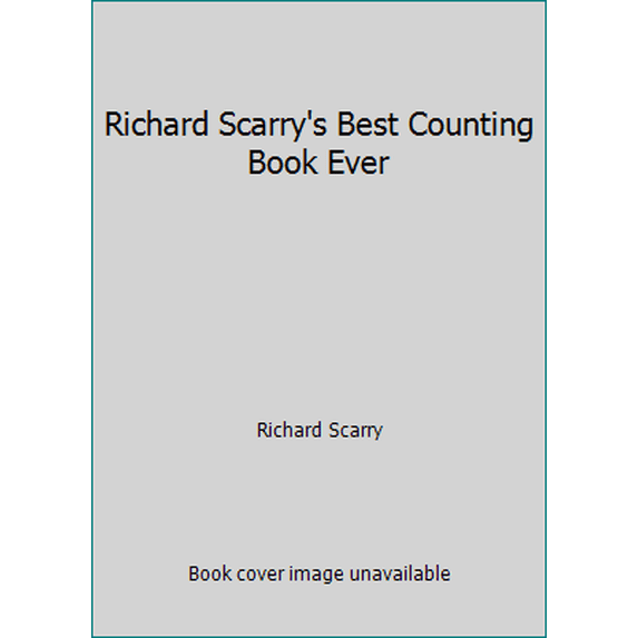 Pre-Owned Richard Scarry's Best Counting Book Ever, 9780394829241, 0394829247, Hardcover,