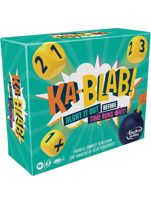Ka-Blab! Family Game for Kids and Adults, Party Board Games, 2-6 players, Ages 10+