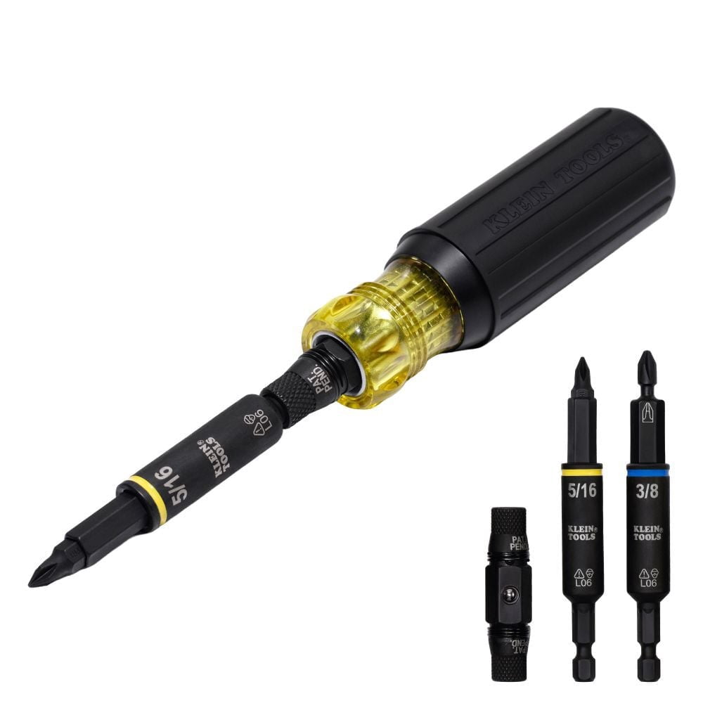 Klein Tools 32307 27-in-1 Multi-Bit Tamperproof Screwdriver