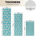 thumbnail image 4 of Blue Daisy Flower Pattern Kitchen Rugs Sets Of 3,Kitchen Runner Rugs Non Skid Washable,Decorative Kitchen Floor Mats for Kitchen,Sink,Laundry,17"x30"+ 17"x47" + 17"x59", 4 of 6