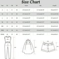 thumbnail image 2 of WILLBEST Shorts for Women Women's Sleeveless Overalls Jumpsuit Casual Solid Summer Wide Leg Bib Pants Bottons Jumpsuit Romper with Pockets Short, 2 of 4