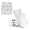 White x2, variant on Universal Non-Slip Gripper Spikes, 2026 New 5-Claw Ice Cleats for Shoes and Boots, Anti-Skid Snow Ice Grips Steel Nails Traction Cleats for Hiking Walking Climbing Fishing Mountaineering
