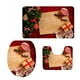 thumbnail image 2 of Alfombra de baño de Navidad de 3 piezas Alfombras de baño de ducha suave Alfombras de baño Cubierta de la tapa de la Sunnimix Alfombra, 2 of 6