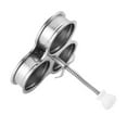 thumbnail image 7 of Clearance Under $20 Stainless Egg Poacher Egg Poacher Pan Poached Egg Cooker Nonstick Poached Egg Pan Boiled Eggs Maker Egg Pan With 3 Cups Egg Cooker, 7 of 7