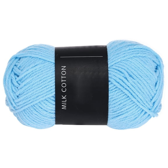 Uxcell 3Pcs Cotton Yarn Knitting Yarn Crochet Yarn (87.5Yard x 2.5mm, Coffee)