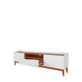 thumbnail image 3 of Mesa para tv Alterego RAVENA Blanco y nogal / Ravena / Contemporáneo, 3 of 8