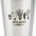 thumbnail image 4 of Vasos de material acero Inoxidable de 350 Ml / 500 Ml, Vasos de Metal para Bebidas Frías, de Cerveza Libres de Tóxicos, Perfectas para Diario en Int 500ml shamjiam Vaso de pinta de acero inoxidable, 4 of 8