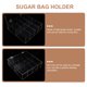 thumbnail image 5 of Caja para bolsas de café, compartimento para artículos diversos, caja para té y café con tapa, 5 of 6