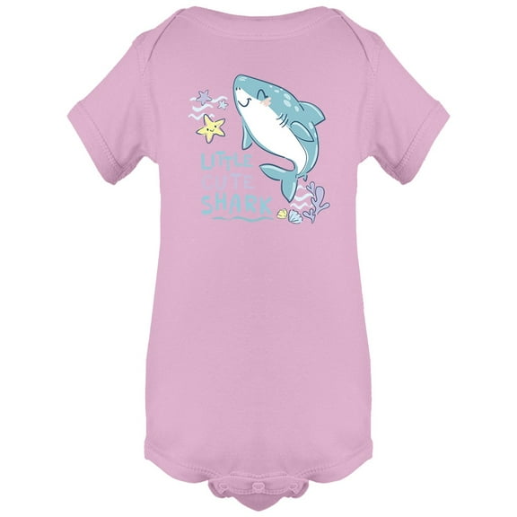 Little Cute Shark Bodysuit Infant -Image by Shutterstock, 24 Months