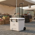 thumbnail image 2 of predolo Wheeled Cooler Insulated Wheeled Cooler Box Easy to Roll Portable Ice Chest for Outdoor, Camping, 2 of 9