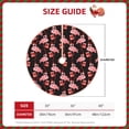 thumbnail image 2 of Sikiie New Year Flamingo Christmas Tree Skirt, Christmas Tree Decorations, Christmas Decor, Tree Mat Decoration(30-48IN)-30", 2 of 6