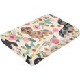 thumbnail image 6 of Cute Dachshund Pattern Sausage Pattern Throw Blanket Soft Lightweight Cozy Premium Flannel Warm Bed Blanket for Bedroom Living Couch All Seasons 50"X40", 6 of 6