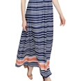 thumbnail image 1 of Falda Maxi a Rayas Rachel Roy para Mujer Azul Mediana, 1 of 1