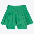thumbnail image 6 of adviicd Women's Skirted Leggings Capri Skirt with Pockets Yoga Active Tights Pants Golf Tennis Workout Skort Green, L, 6 of 9