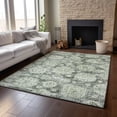 thumbnail image 6 of Addison Rugs Mayfield Washable Transitional Floral Aloe Rectangle Rug, 10' x 14', 6 of 6