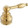 thumbnail image 3 of Kingston Brass KB232KL Knight Three-Handle Tub and Shower Faucet, Polished Brass, 3 of 4