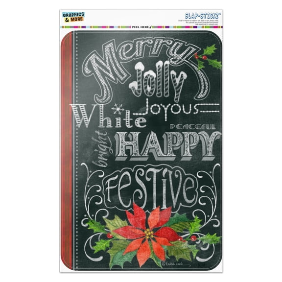 Christmas Holiday Merry Jolly Happy Festive Home Business Office Sign