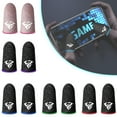 thumbnail image 1 of Gaming Finger Sleeves Breathable Anti Sweat Touchscreen Mobile Game Finger For Enhanced Precision, 1 of 8
