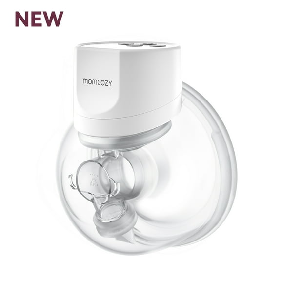 Momcozy S12 Pro Wearable Breast Pump, Hands Free Portable Breast Pump 3 Mode & 9 Levels, 24mm Electric