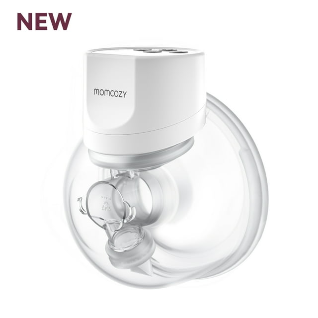 Momcozy S12 Pro Wearable Breast Pump, Hands Free Portable Breast Pump 3 Mode & 9 Levels, 24mm Electric