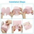 thumbnail image 4 of Cajas de Regalo, 10 Pcs Cajas de Regalo para Bodas con Cinta 3.5 x 3.5 x 2 Pulgadas Rosa, 4 of 6