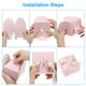 thumbnail image 4 of Cajas de Regalo, 10 Pcs Cajas de Regalo para Bodas con Cinta 3.5 x 3.5 x 2 Pulgadas Rosa, 4 of 6