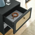 thumbnail image 7 of Nightstand Side End Table, Black, Wood, Bedroom Living, Modern Contemporary HB35721, 7 of 7
