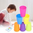 thumbnail image 4 of Baby Stacking Cups Toys, Improve Logical Thinking Ability Cultivate Observation  Cup Toy Interactive Promote Relationship  For Home Single Player,Double Player, 4 of 8