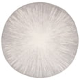 thumbnail image 2 of SAFAVIEH Abstract Olivera Radiate Area Rug, Ivory/Silver, 6' x 6' Round, 2 of 10