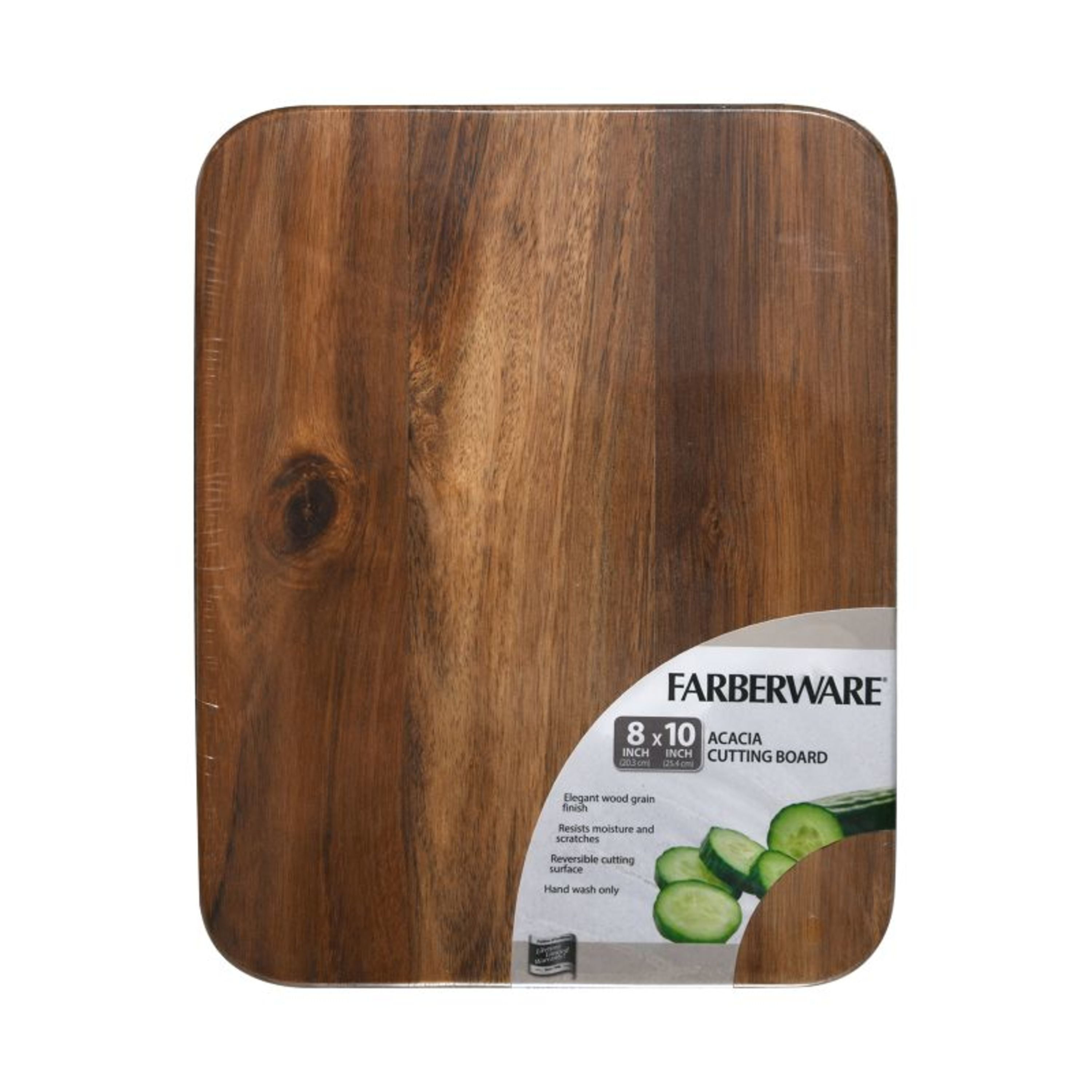 Farberware Large Cutting Board, Dishwasher- Safe Plastic Chopping Board for  Kitchen with Easy Grip H and Farberware Plastic Cutting Board, 8x10 Inch,  White - Yahoo Shopping