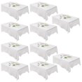 thumbnail image 2 of Mantel De Comedor Desechable, Mantel Resistente Al Aceite, Fiesta Para Banquete De Boda De Picnic ANGGREK AGX1001, 2 of 8