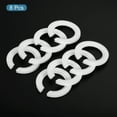 thumbnail image 3 of Unique Bargains Lamp Shade Reducing Ring E27 to E14 Holder Adapter Ring for Light Fixtures 8 Pack, 3 of 5