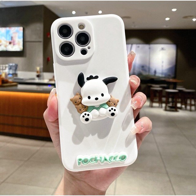 Funda de silicona para Samsung X-COVER 5, M13, M12, M53, encantadora funda de dibujos animados de perro 3D para Galaxy M52, M32, M62, M31, M33, M51 Fivean unisex