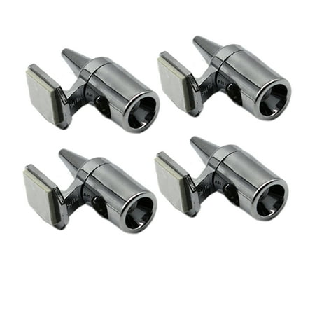 

4pcs Universal Car Deer Whistle Device Bell Motor Professional Automotive Animal Deer Warning for Whistles Auto Safety Alert Device (Silver)