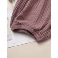 thumbnail image 6 of TTAO Infant Baby Girls Boys Soft Cotton Linen Shorts Bloomers Toddler Summer Breathable Loose Diaper Purple 110, 6 of 7