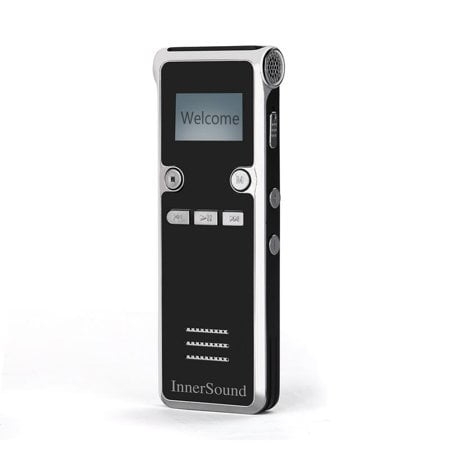 Easy Voice Recorder Digital Voice Activated Recorder- Easy HD Recording of Lectures and Meetings with Double Microphone, Noise Reduction Audio, Sound, Portable Mini Tape Dictaphone, MP3, USB, 8GB ()