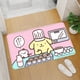 thumbnail image 1 of Alfombra de purpurina con pompón para cocina, Felpudo de bienvenida para entrada, sala de estar, baño, oración de pies, suelo de puerta de baño Fivean unisex, 1 of 2