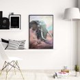 thumbnail image 3 of Pintura de animales grandes por números, imagen Digital pintada a mano, arte de sala de estar Likrtyny Arte deco, 3 of 9