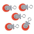 thumbnail image 4 of 5pcs Single Wheel Swivel Lifting Rope Pulley Rope Red, 4 of 8