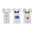 thumbnail image 1 of 3x Vestido De Mujer Camiseta Traje De Baño Up Prop Sunnimix  bikini cuerpo arriba, 1 of 8