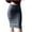 Gray, variant on Mrat Skirts for Women Full Length Suede Skirt Womens Athletic Skirt With Split Deerskin Velvet High Low Ruffle Slit Skirt With High Waist And Buttocks Beige L
