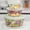 Green, variant on Ikeay 3-Piece Food Storage Containers Set with Airtight Lids And Tureen Bowl, Clear Plastic Kitchen Organizer for Cereal Oatmeal Fruits Dry Food Pantry Storage And Freshness Preservation